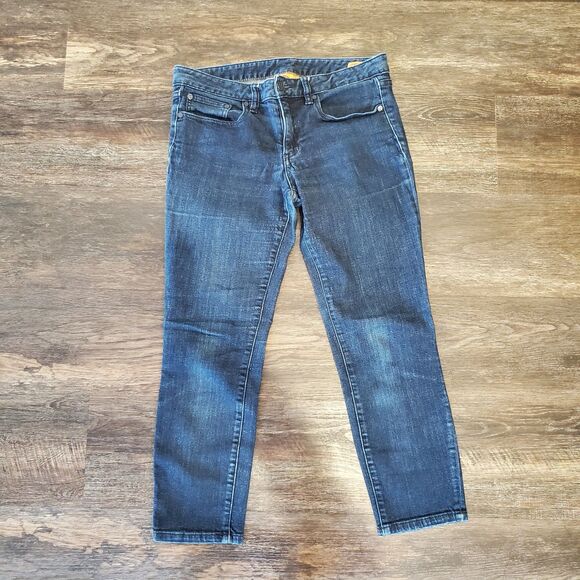 Tory Burch Size 28 Cropped Skinny Jeans - Picture 1 of 6